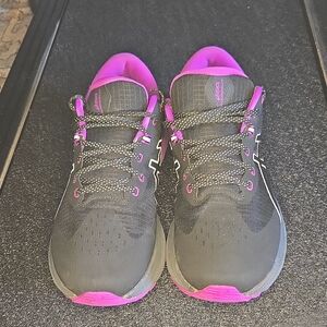 ASICS Gel-Kayano 29 Women's Black Pink Mesh Low Top Cushioned Sneakers 1012B299